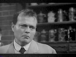 Hmm, he looks like Peter Lorre. Maybe hes the werewolf!