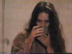 Madeleine Stow as Cody Zamora is so savagely beaten that she needs to brush her hair.