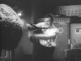 "Come back here, you stupid brain... I’ll murdalize ya!"