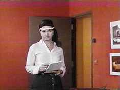 In the film’s stunningly realistic ending, secretary Anna, shown here...