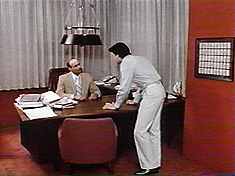 Little does Jack Stewart, here arguing ethics with his father, know that he will soon become a pawn in the World of International Terrorism!