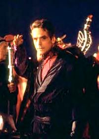 In the sequel, Irons comes back as Hugh Hefner.