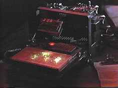 Hmm, digital timer... blinky lights... that’s a bomb alright!