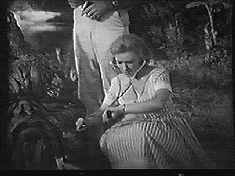 Terry follows standard operating procedures for this situation by immediately breaking out her stethoscope.