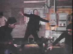 "No, you guys go ahead. Ill just stand back here and wave my arms around."