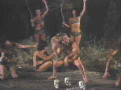 Jungle Women get jiggy with it.