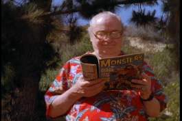 "Look at that photo caption.  'Ghoul of My Dreams'!  Ha!  That's gold."