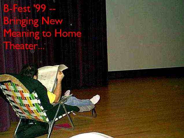 Bringing new meaning to home theater...