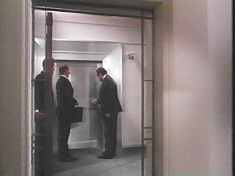 The directors subtle homage to TVs Get Smart - another show featuring extremely silly spy shenanigans. 