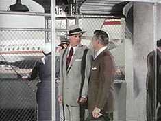 This isn’t a real airport departure gate. Really! I swear! Trust me on this!