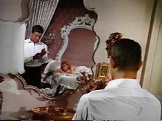 An ‘artistic’ example of using one scene to presage another...