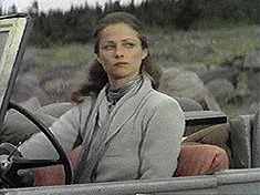 The cadaverous Charlotte Rampling, in another of the movies that ruined her career.