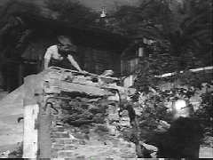 "Why, if I could get up there Id kick your ass, boy!"