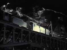 Believe it or not, this isn’t a real train. It’s a model! Really!! I swear!