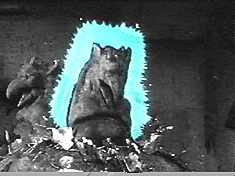 Quickened with eldritch energies, a foam rubber muppet pulses with life. 